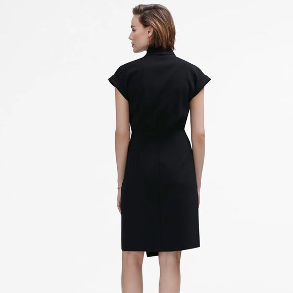 MM LAFLEUR The Tory Dress Black Crepe {MM47} - Picture 2 of 7